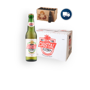 Caja Cerveza Cristal Extra Con Retorno de Vacio - Recogida Sucursal Holguin