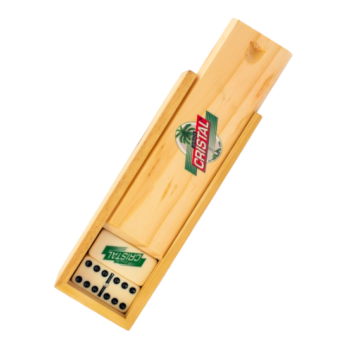 Juego Domino Personalizada Cristal (doble seis)
